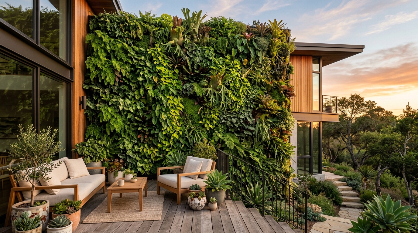 Jardín Vertical de Exterior: Cómo Montarlo Paso a Paso